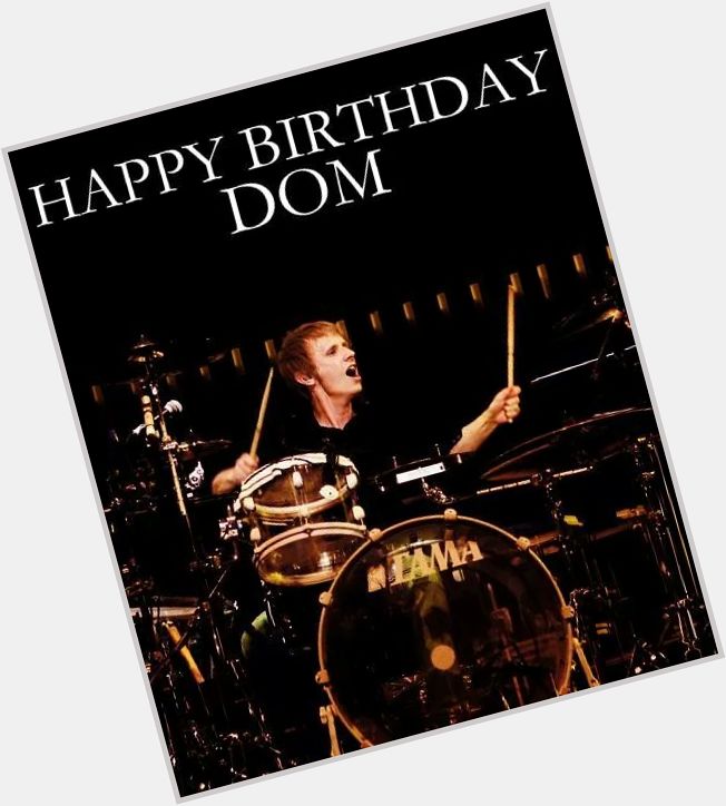 I want to wish a happy birthday my favorite drummer  