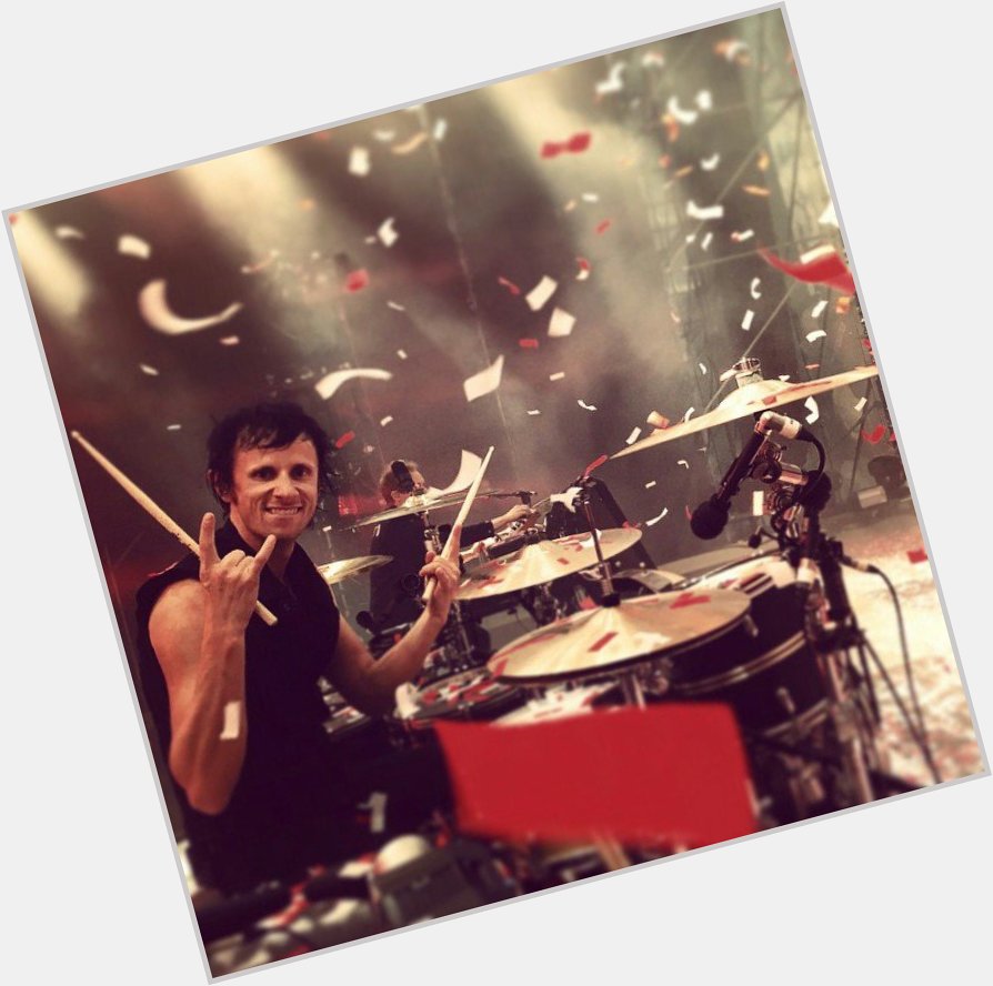 Happy birthday to the most talented drummer I know! thank you for impressing on each song and show!  