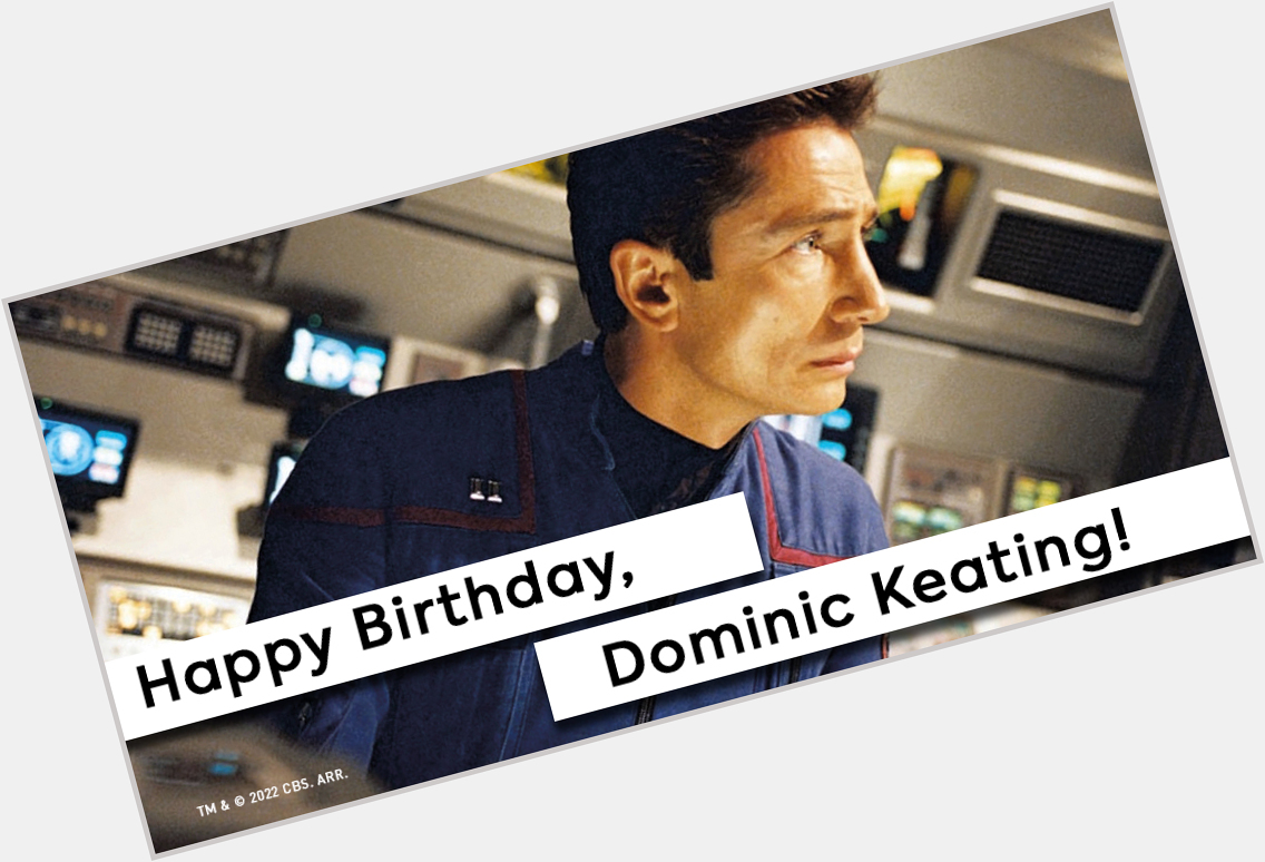 Happy Birthday, Dominic Keating! 