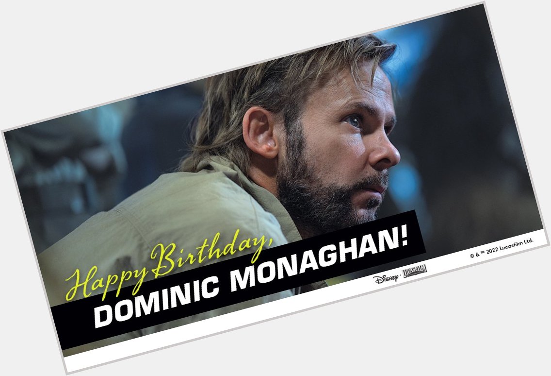 Happy Birthday, Dominic Monaghan! 
