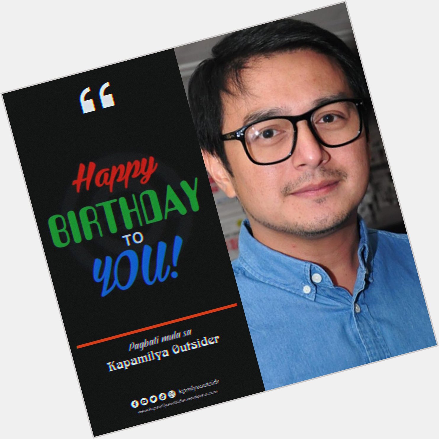 Here s to another year filled with genuine happiness and great surprises Happy birthday, Dominic Ochoa! 