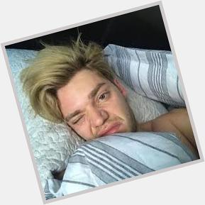 Happy Birthday to the sexiest mess in the morning . Dominic Sherwood you have the best birthday .     