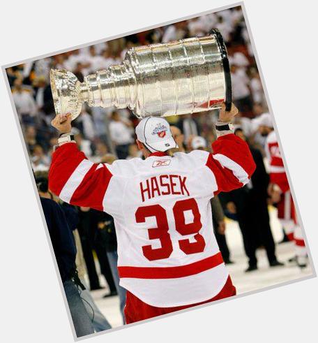 Happy 50th Birthday to former and Hall of Fame goaltender Dominik Hasek. 