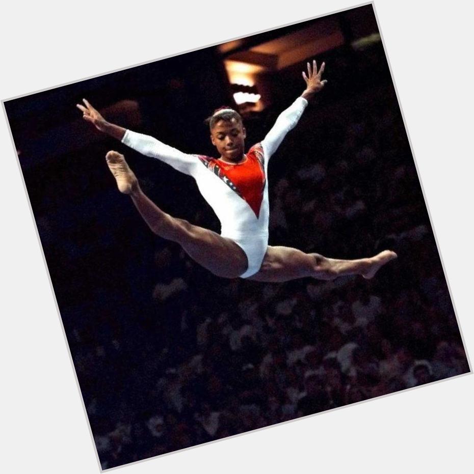 Happy 38th Birthday first black person to win Olympic gold in gymnastics ->  
