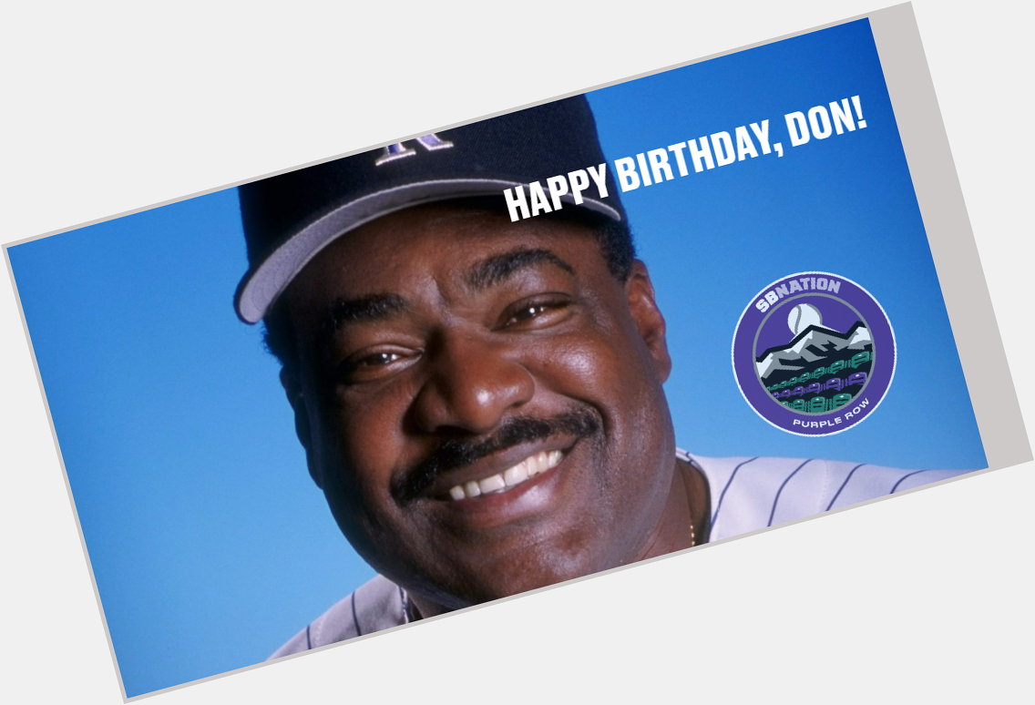 Happy 68th birthday to former Manager Don Baylor! 