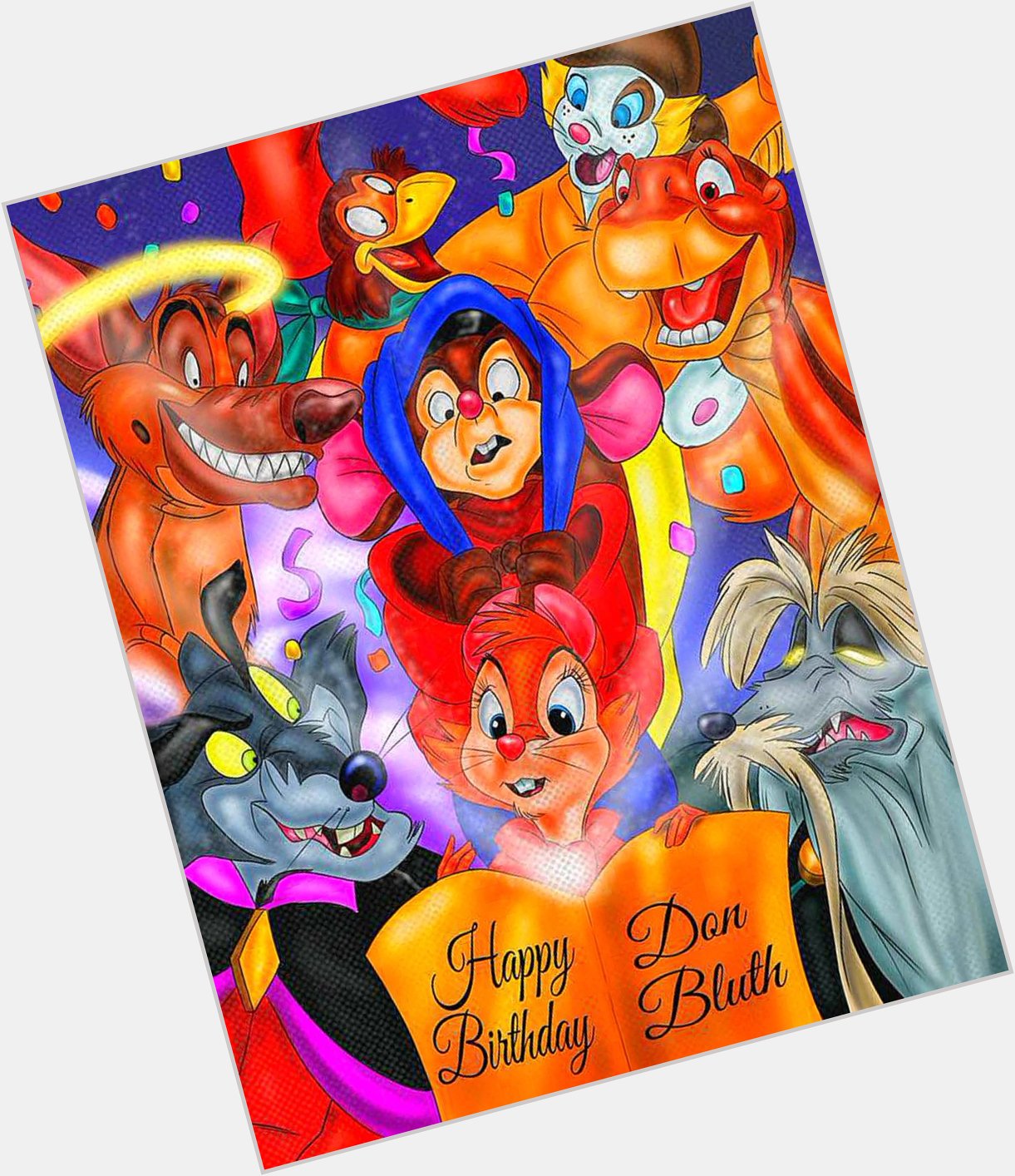 Just wanna wish a very happy 82nd birthday to Don Bluth! 