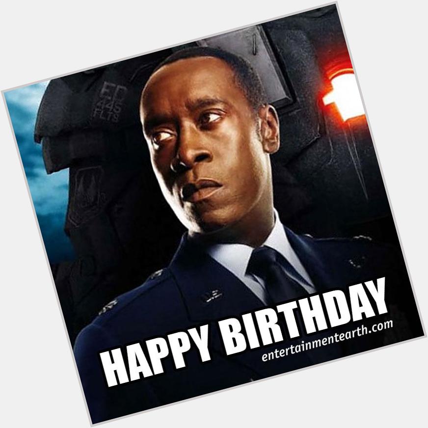 Happy 50th Birthday to Don Cheadle of Iron Man! Shop Collectibles:  