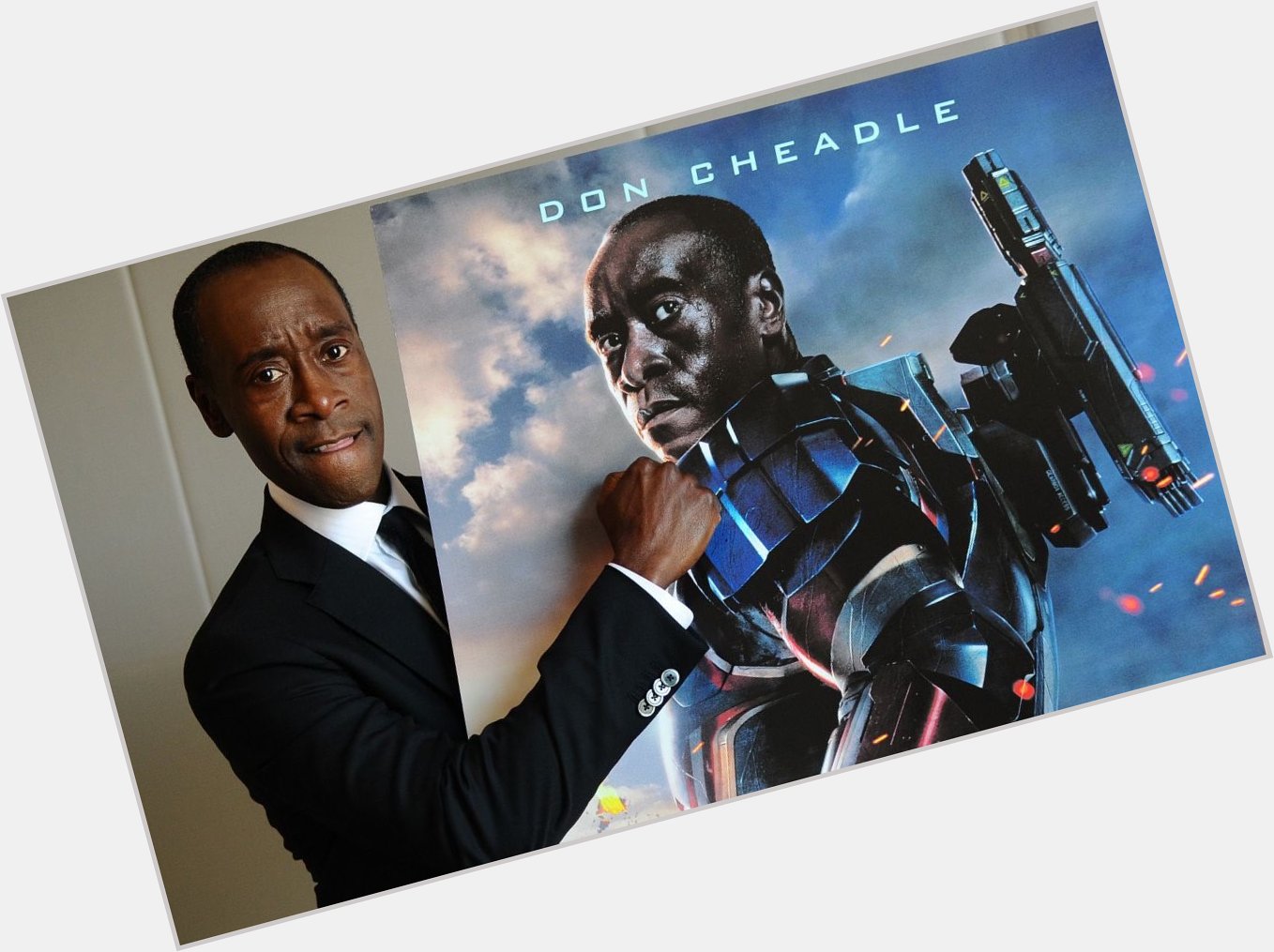 Happy birthday to Don Cheadle! It s also unreal that he s only 55. 