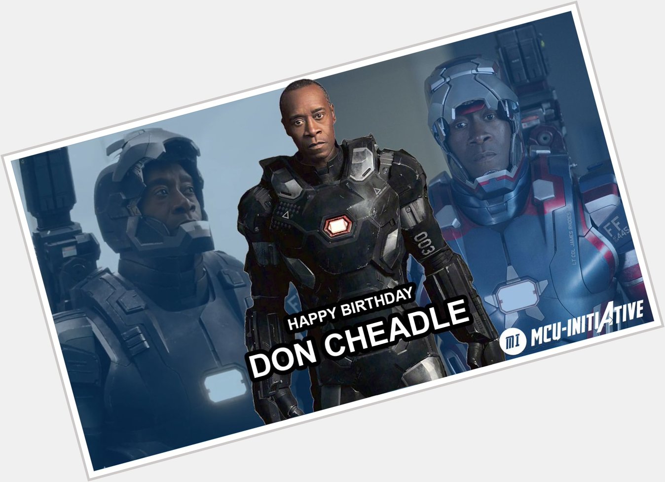 Happy birthday to Don Cheadle from all at MCU-INITIATIVE.    