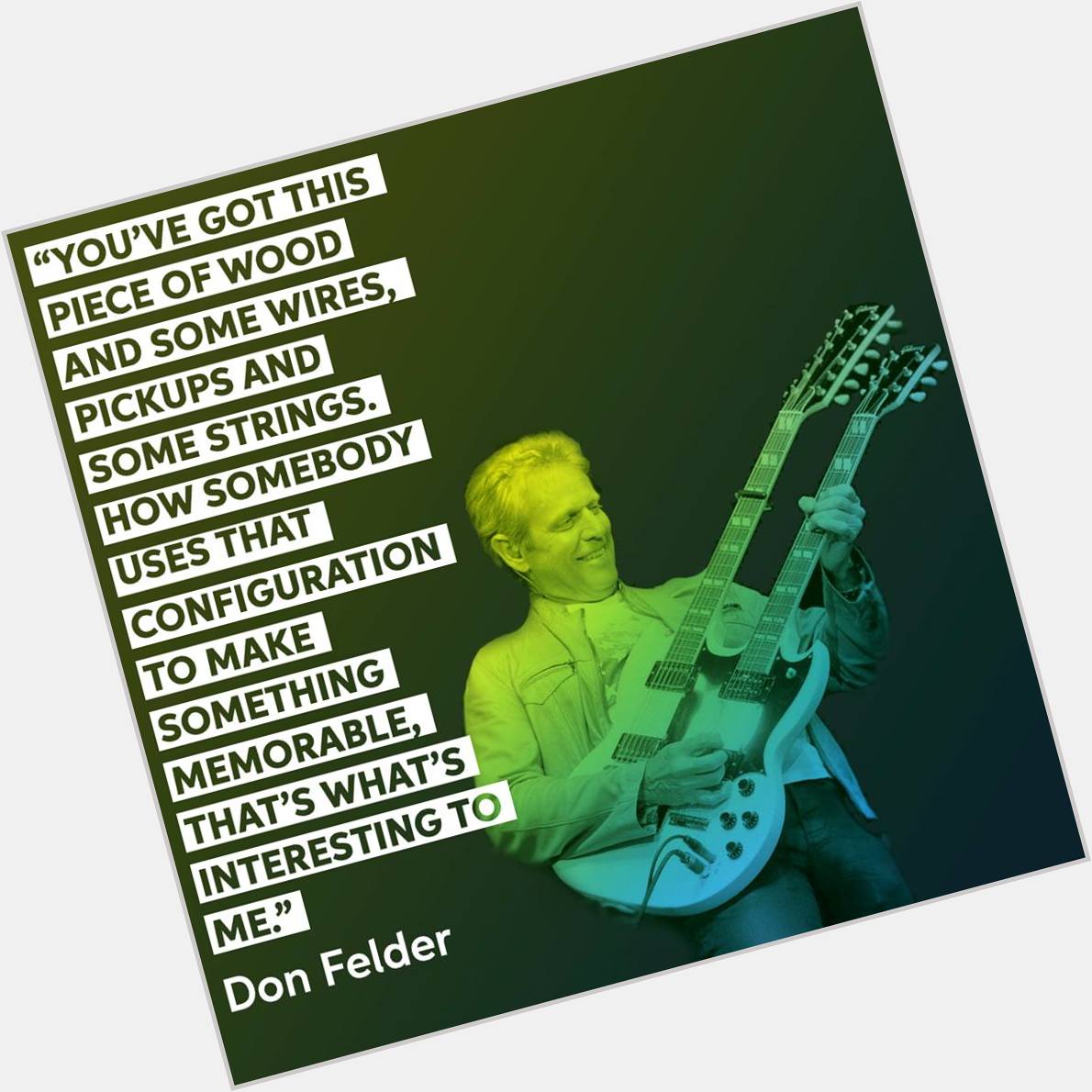 Happy birthday to the talented Don Felder! Watch our interview with Don here  