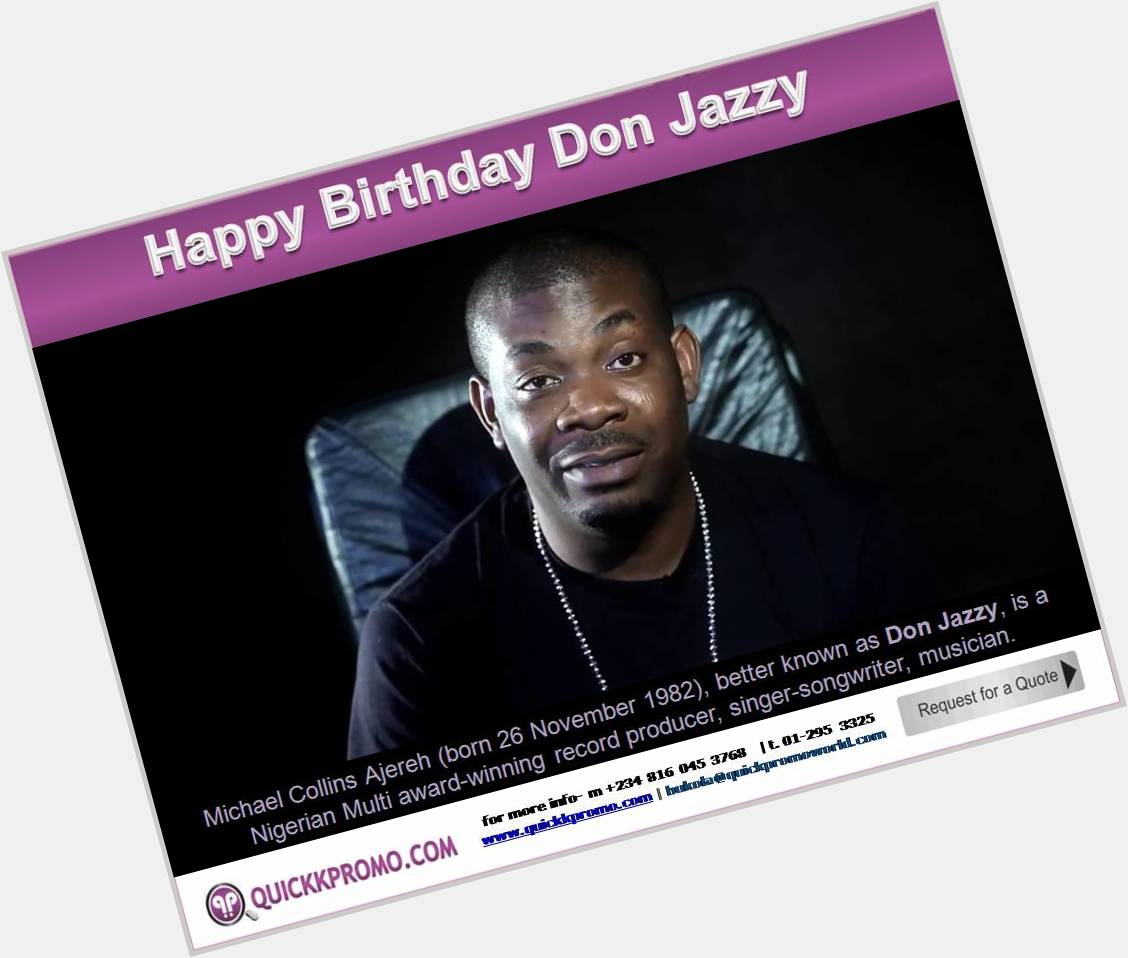 Birthday Don Jazzy-GMD, 