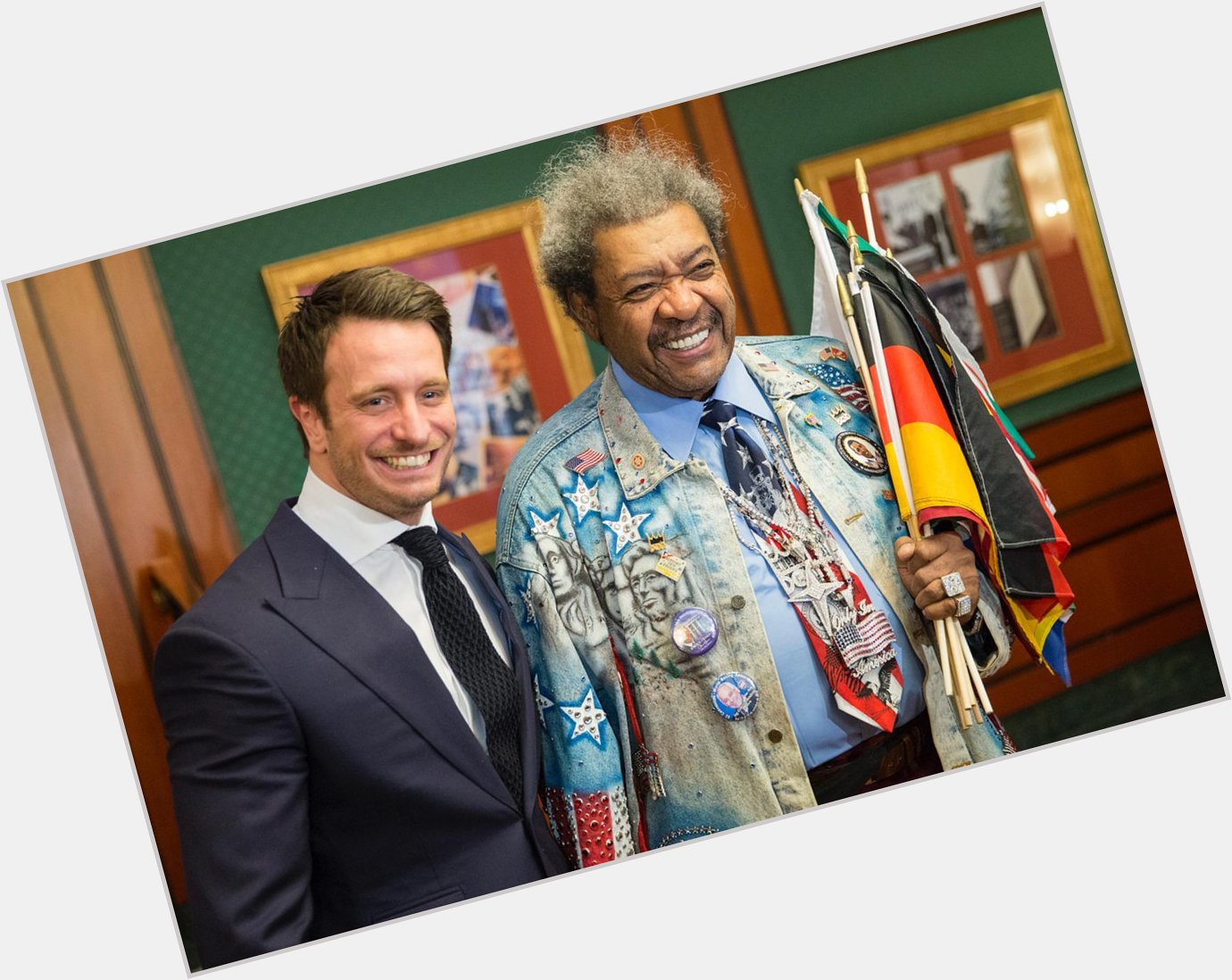 Happy Birthday to our good friend and Promoter of Legends .Don King 