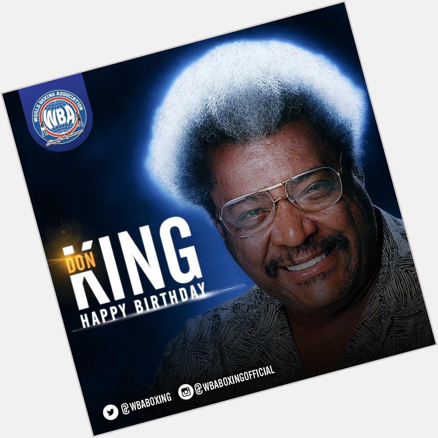 August 20:Happy 88th birthday to boxing promoter,Don King(\"promoted Muhammad Ali\") 