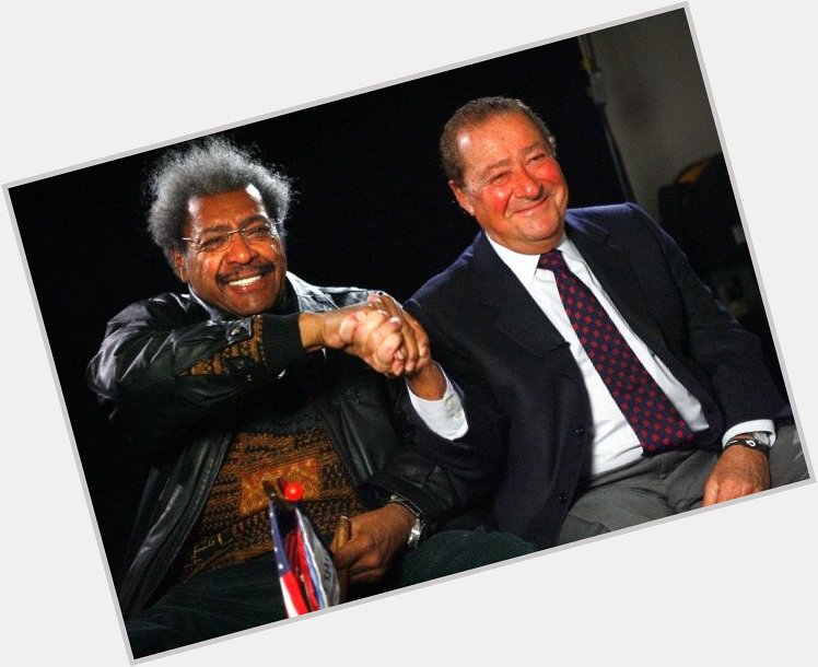 Happy 89th Birthday to my friend Don King.

See you on election night. 