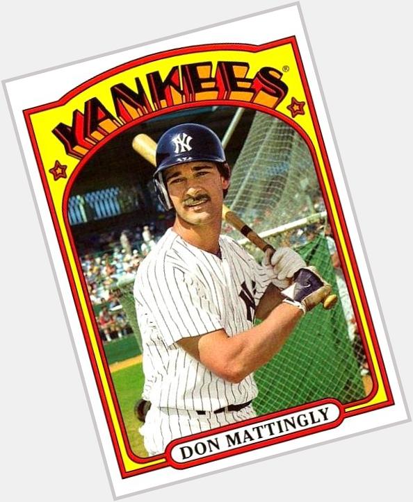  Happy 54th Birthday to Don Mattingly, Let\s Have Cheers For Donnie Baseball!    