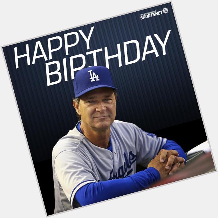 A very happy birthday to manager Don Mattingly! 