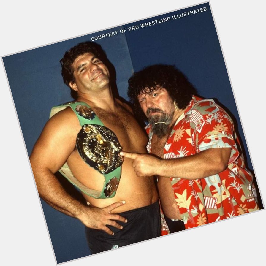 Happy Birthday to WWE HOF & 2X Intercontinental Champion The Magnificent Don Muraco 