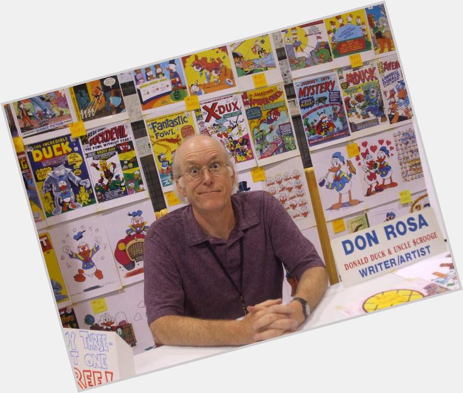 Oggi è il 64° compleanno di un fumettista disneyano che amo moltissimo: Don Rosa. Happy Birthday! 