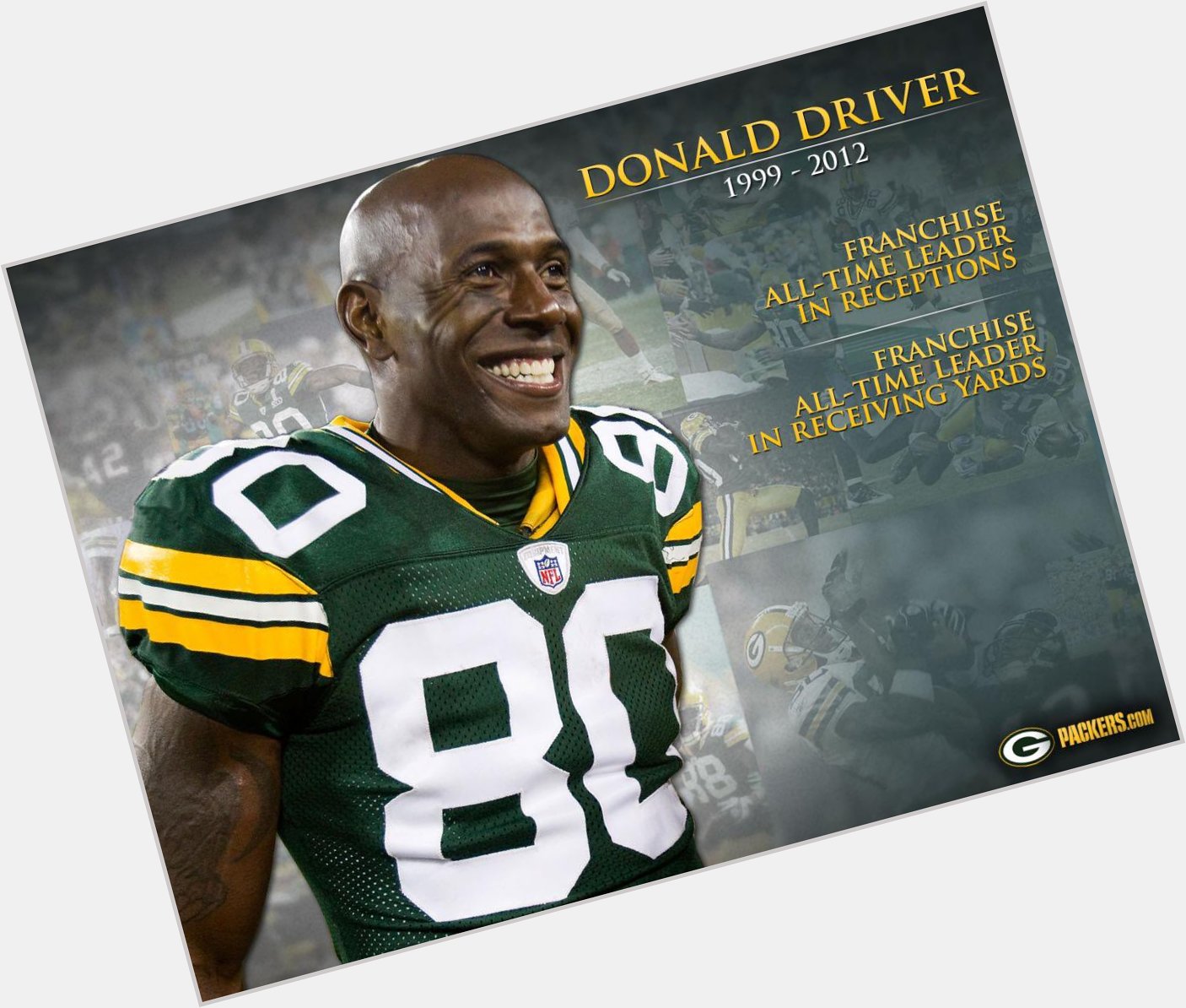 Happy birthday Donald driver your success has driven us all. 