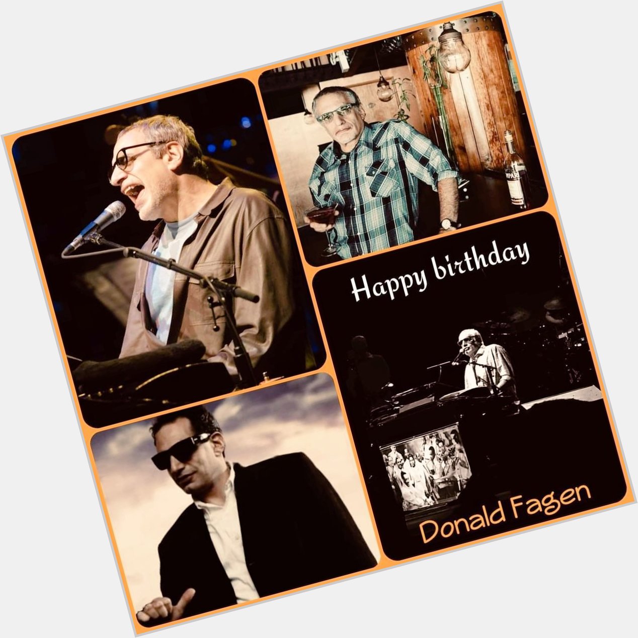   Happy Birthday to Steely Dan\s Donald Fagen who turns 74 years old today 