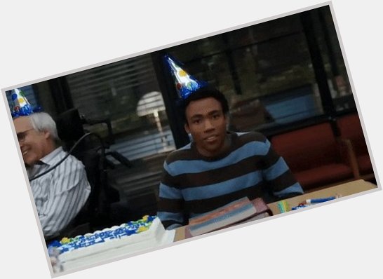 Shut up. it s donald glover day today. happy birthday donald! 