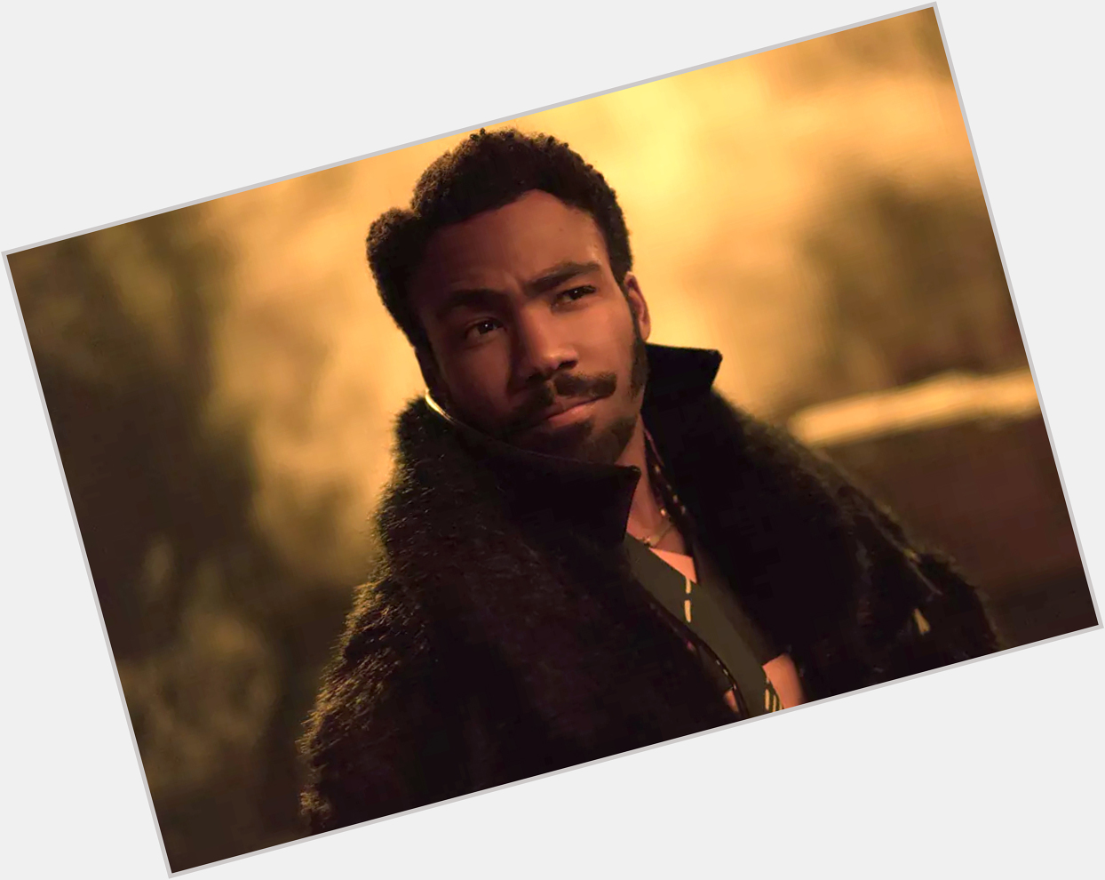We\ve loved him ever since he Lando\d into our lives. Happy birthday, Donald Glover! 