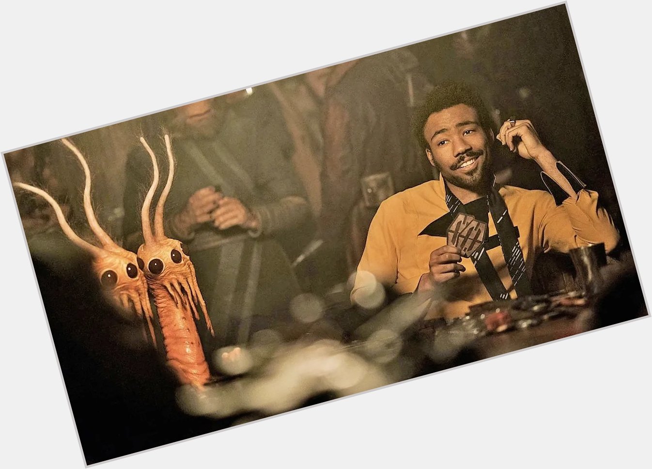 Wishing a happy 39th birthday to Solo\s own Lando Calrissian, Donald Glover! 
