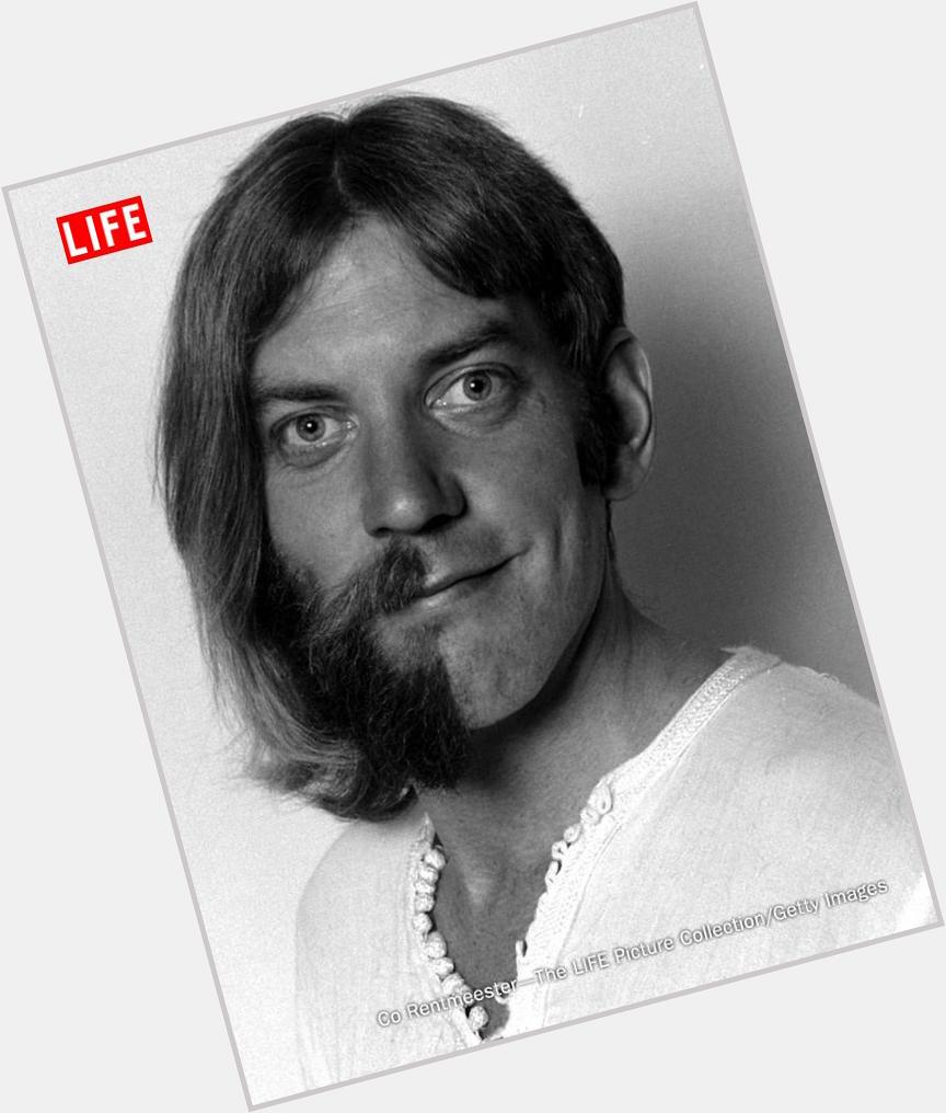 Donald Sutherland was born on this day in 1935. Happy birthday, Donald!  