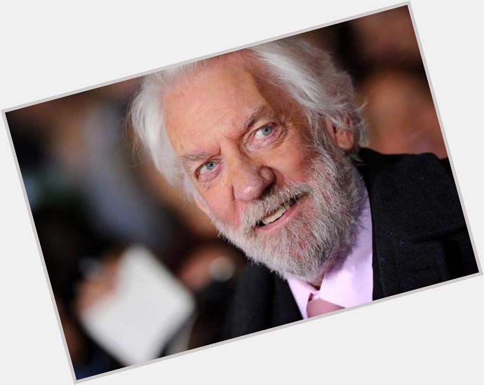 Happy Birthday Donald Sutherland! Thanks for being a part of THG movies!   