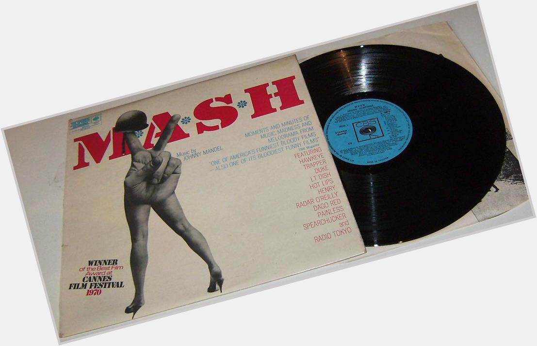 LP of the Day: M*A*S*H Soundtrack. Happy 80th birthday Donald Sutherland.
 