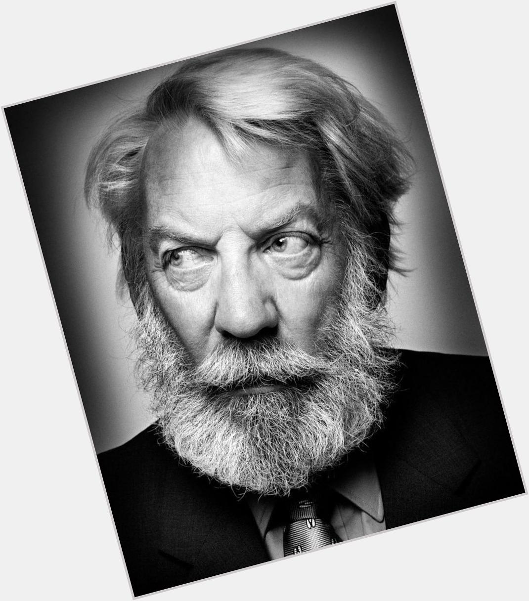 Lastly for today, but certainly not least, happy 80th birthday to film legend, Donald Sutherland 