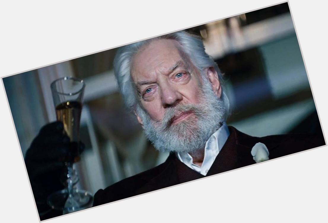 Happy 80th birthday to Donald Sutherland (The Hunger Games, Invasion of the Body Snatchers):  