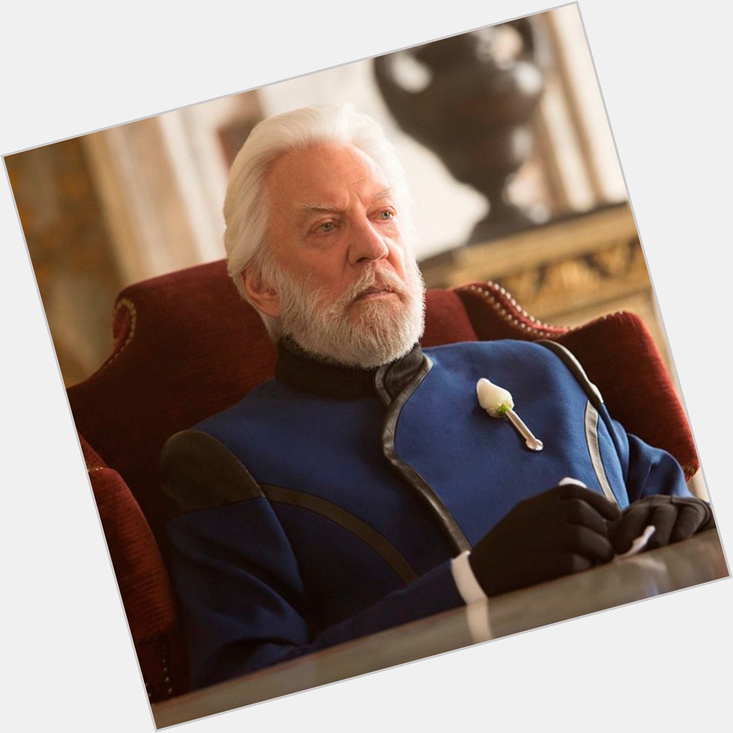 Happy Birthday to the best President Snow ever, Donald Sutherland!     