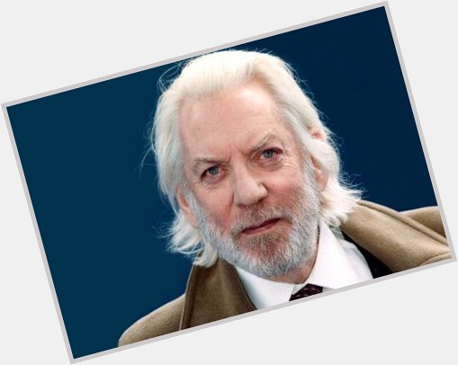 Happy birthday to the one and only Donald Sutherland! 