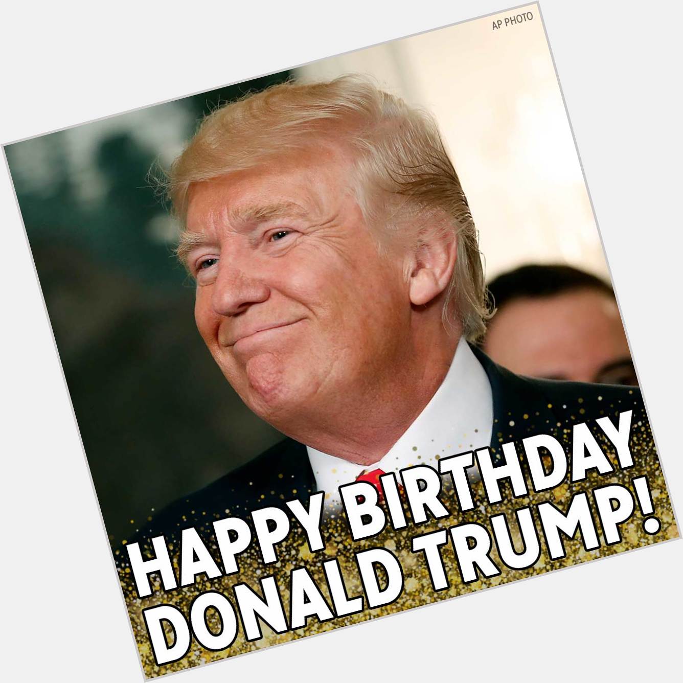 Happy birthday to President Donald Trump! 