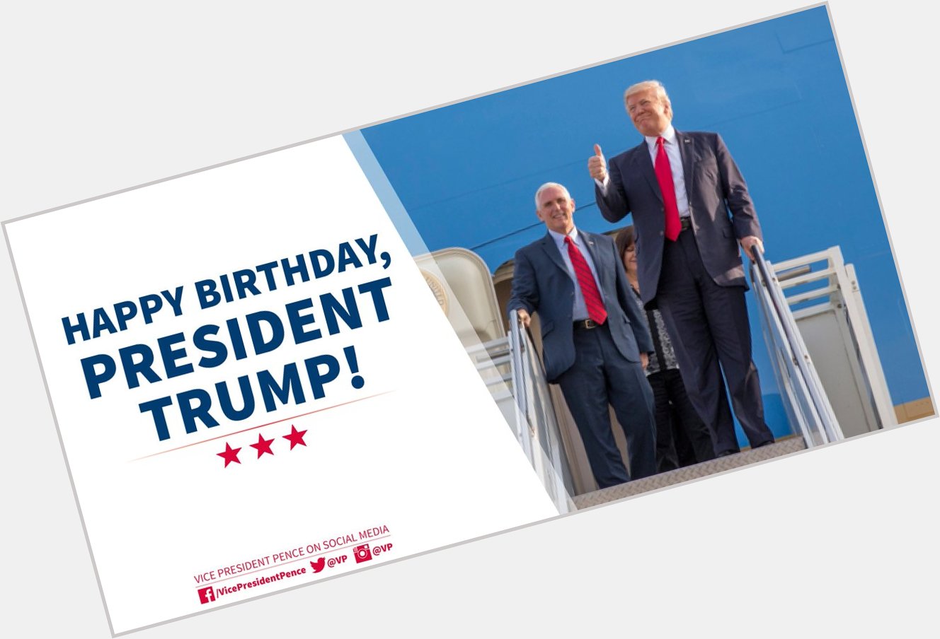 Happy birthday to the 45th President of the United States and my good friend, Donald Trump! 