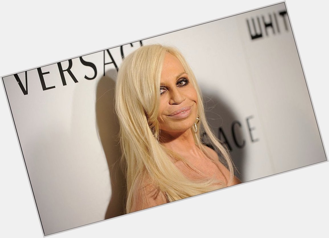 \"Fashion is about dreaming and making other people dream.\" Happy Birthday, Donatella!  