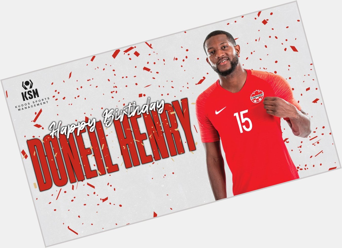 Wishing Doneil Henry a very happy birthday today! Enjoy your day, Doneil!  
