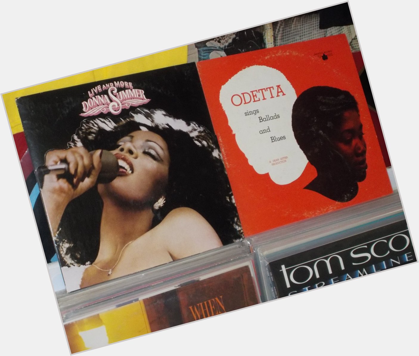 Happy Birthday to the late Donna Summer and the late Odetta 