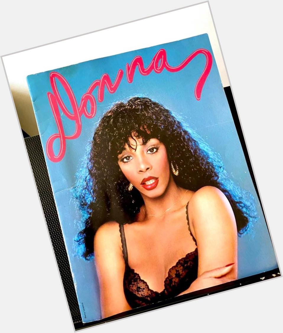 Happy birthday in rock n disco heaven to the icon Donna Summer [1977 tour book] 