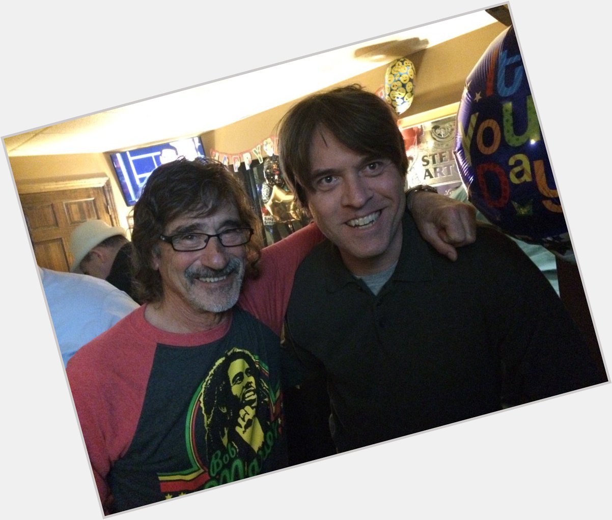 It\s King Cool\s birthday! A full house at cigar lounge wishing Donnie Iris a happy birthday!  