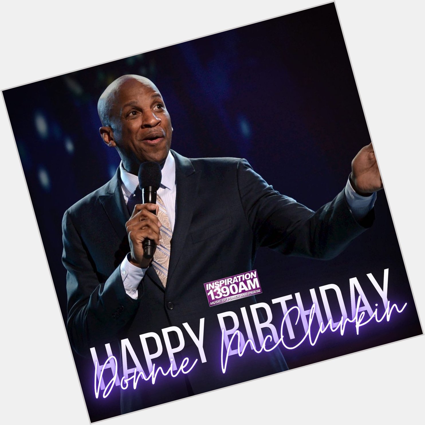 Join us in wishing the incredible Donnie McClurkin a very special happy birthday!  