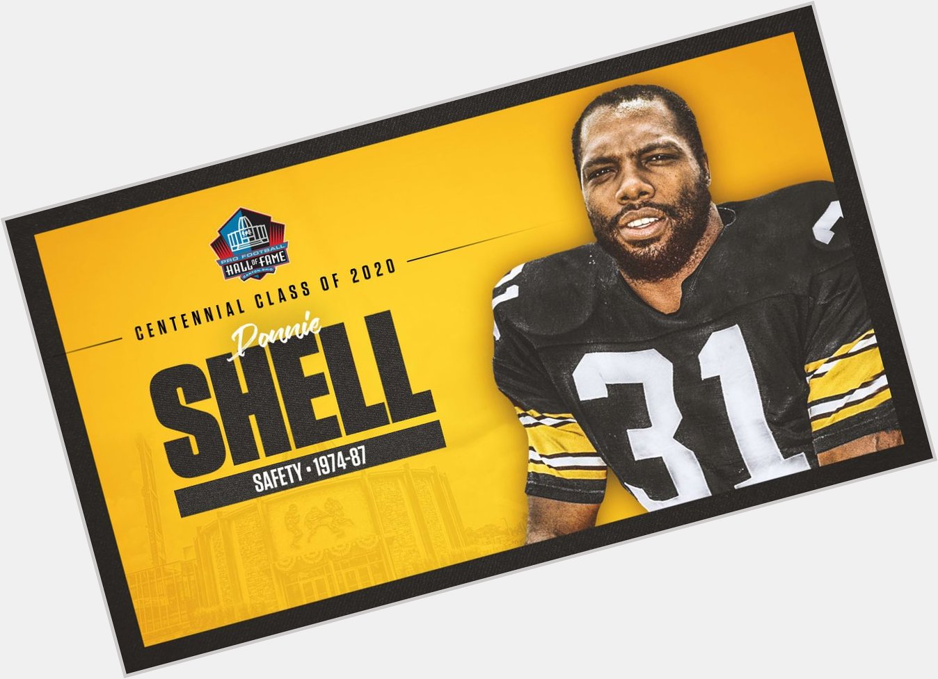 Wishing a happy birthday to Steelers legend and Hall of Fame S Donnie Shell! 
