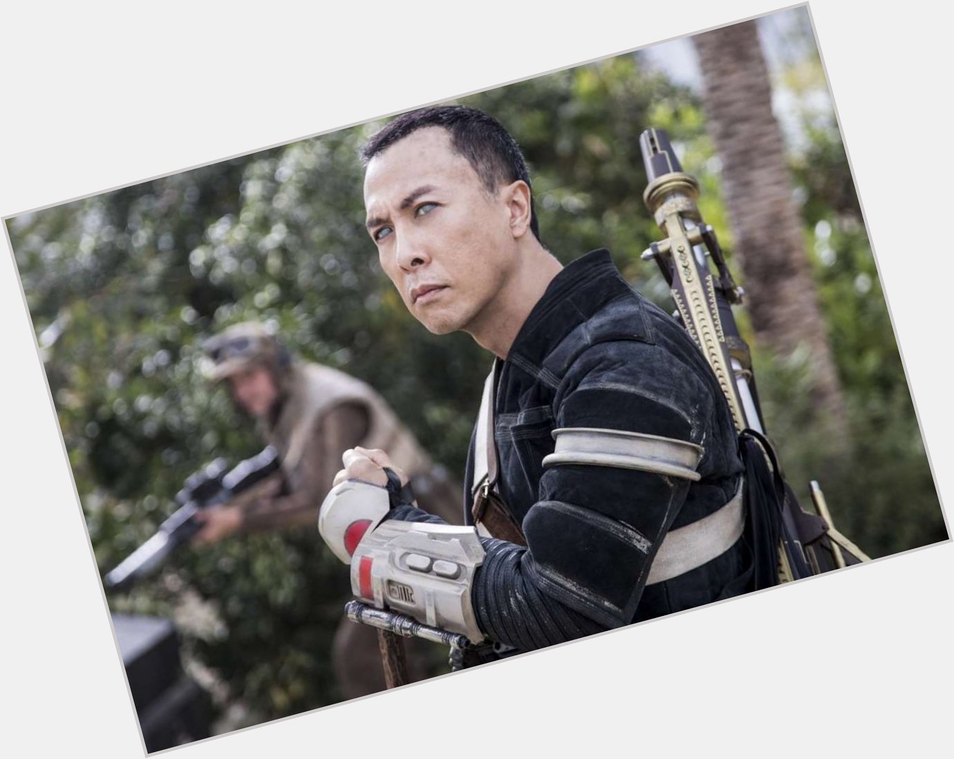 Happy birthday to Donnie Yen! He s one with the Force and the Force is with him. 