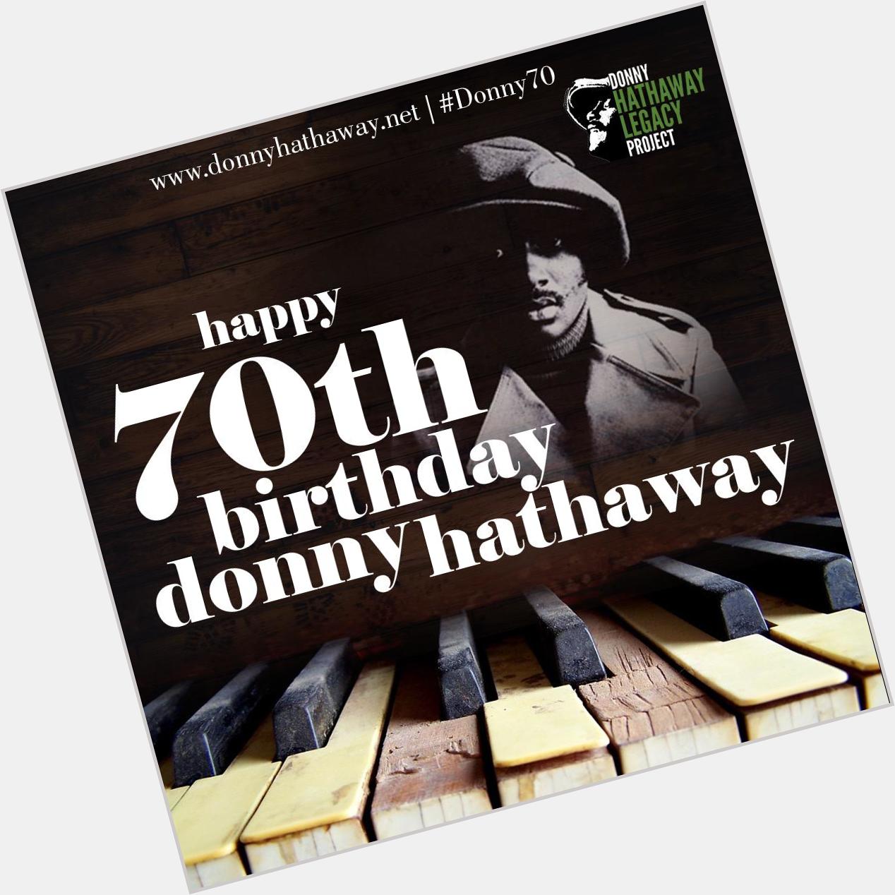 We\re so happy to celebrate Donny Hathaway today   Happy birthday daddy! 