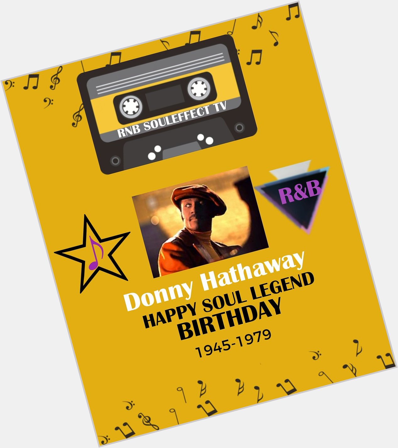 Happy Soul Legend Birthday Donny Hathaway        