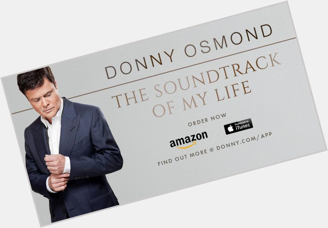  Happy Birthday To a great working musician!!..Donny Osmond!!  