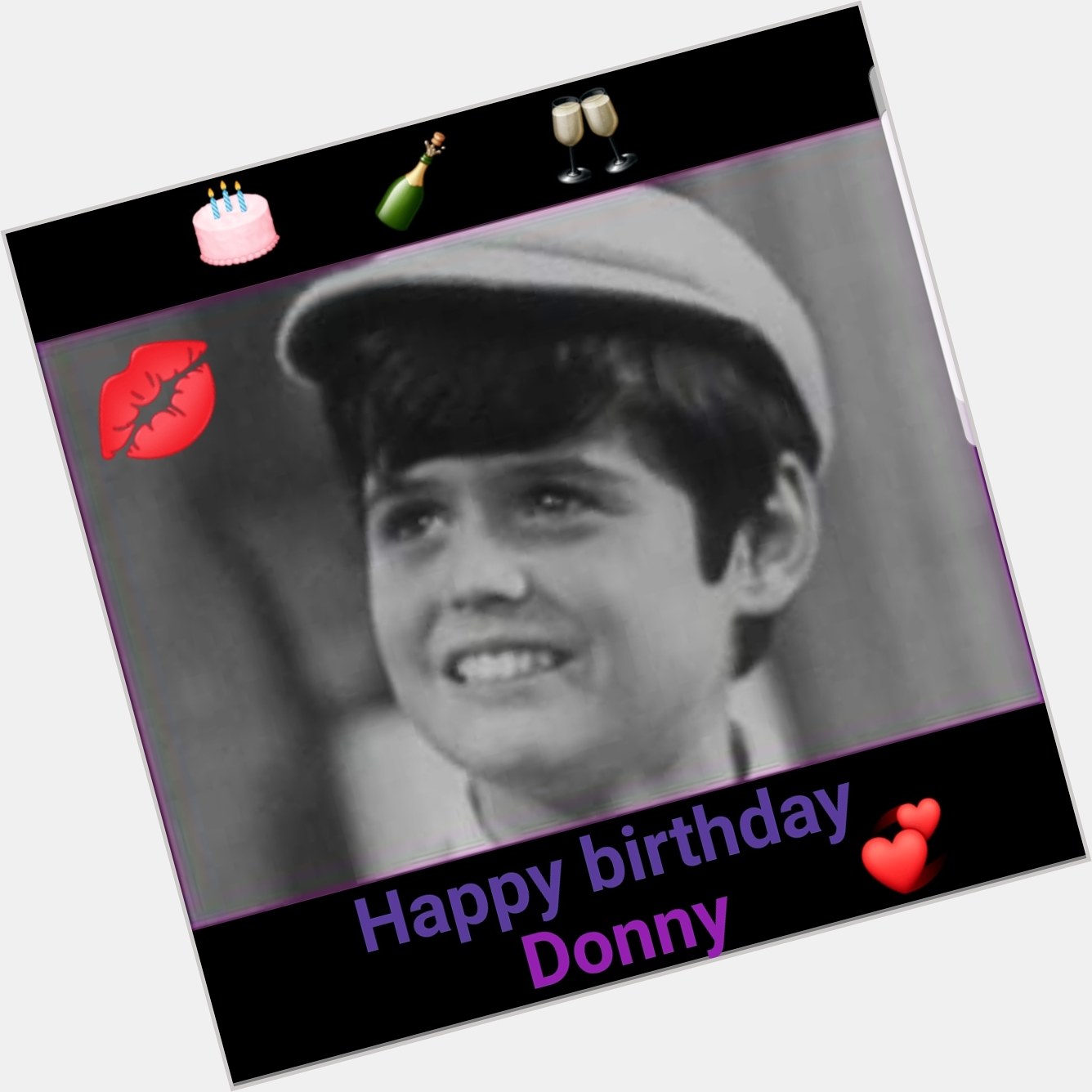 Happy birthday Donny Osmond.     