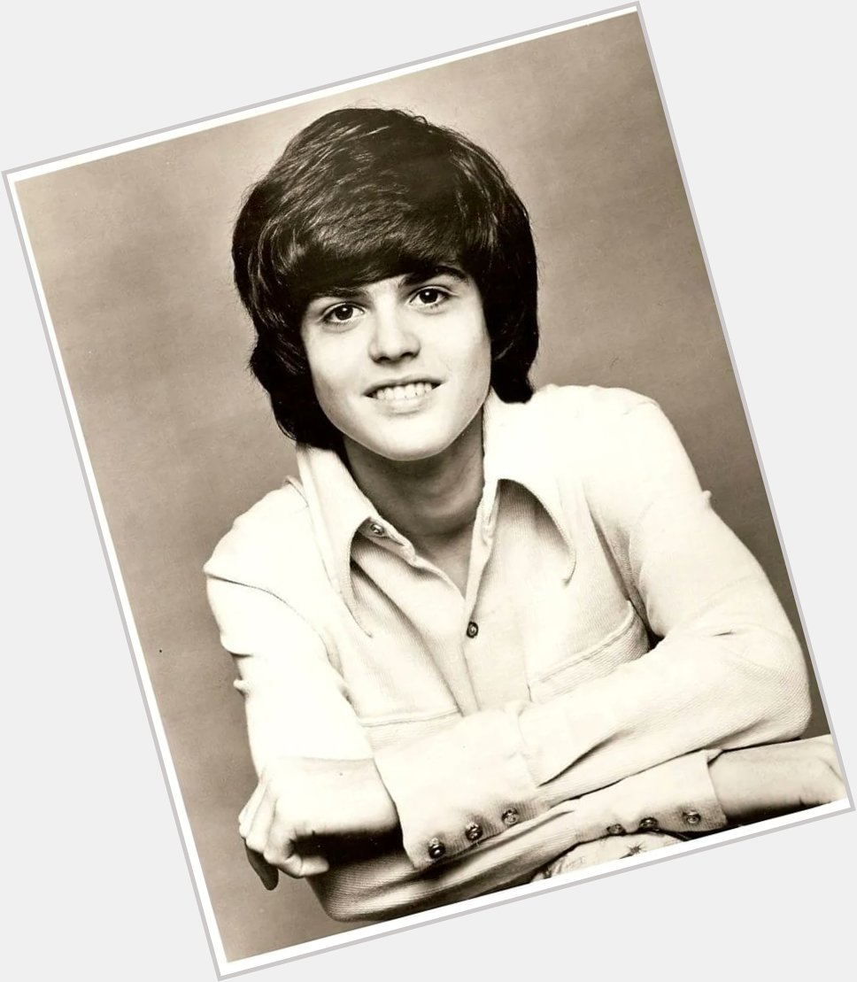 A very happy 64th birthday to Donny Osmond. Photograph c.1973. 