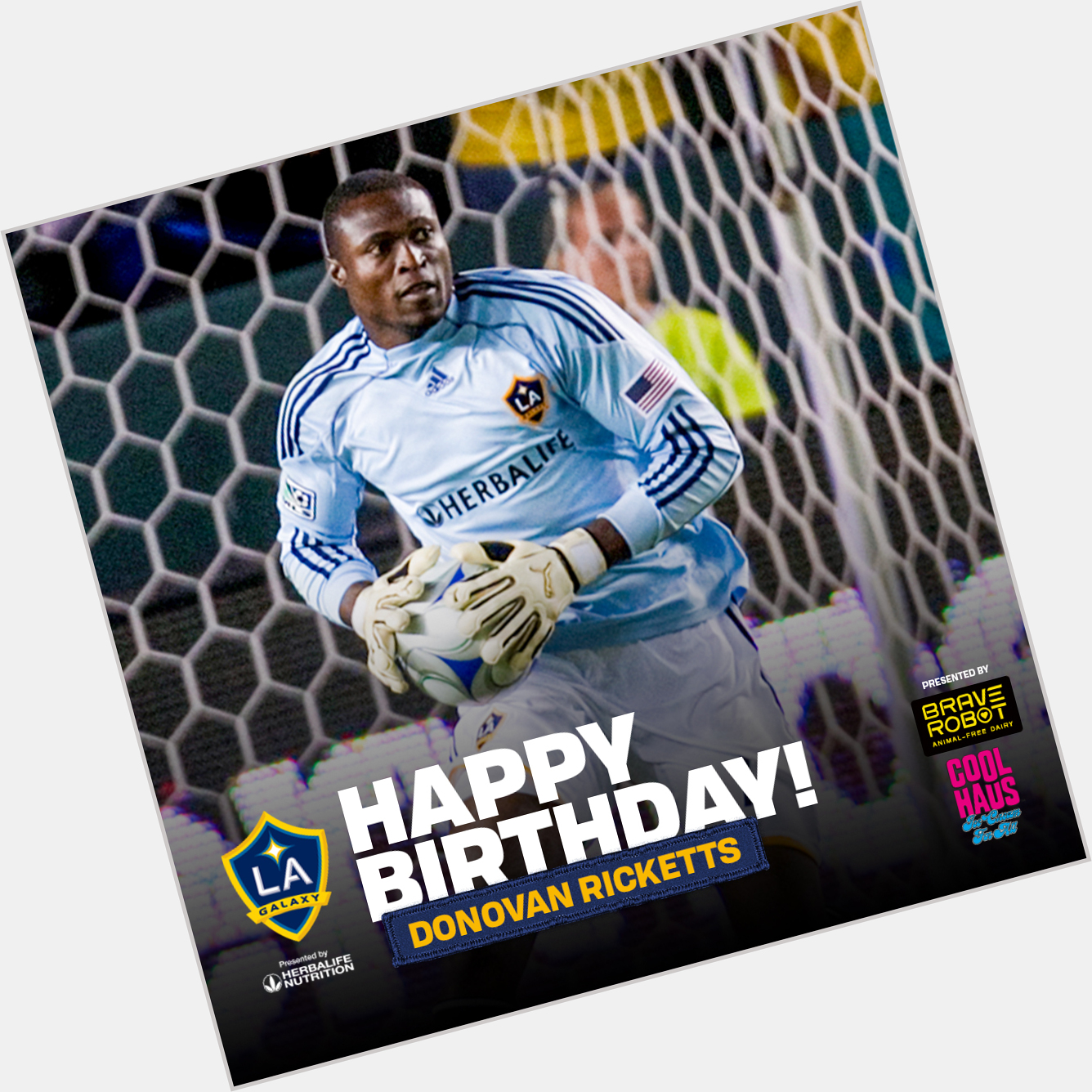 Happy birthday to The Big Cat, Donovan Ricketts!  x 